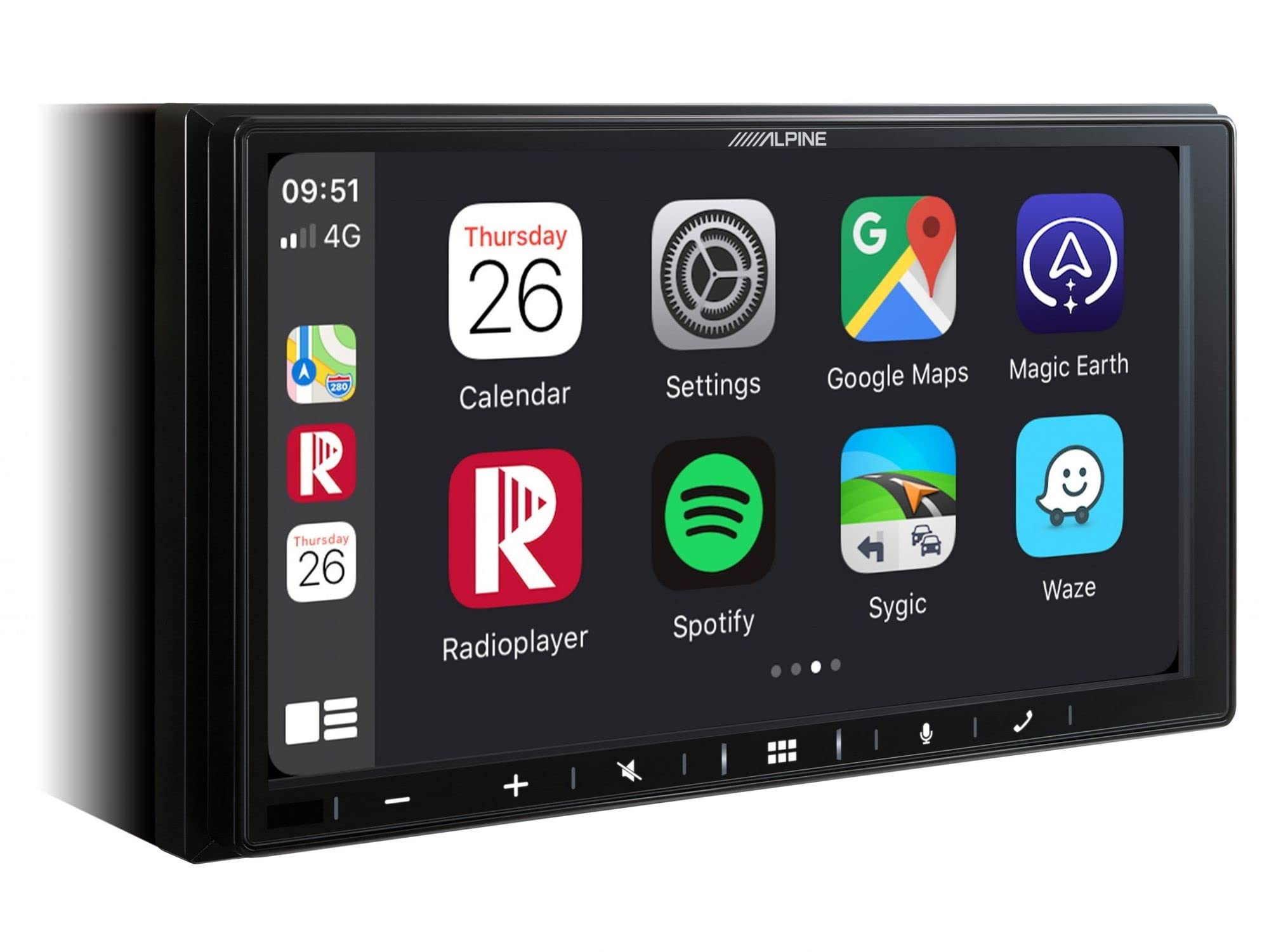 Alpine iLX-W690D 7” Double DIN Multimedya Sistemi, Apple CarPlay